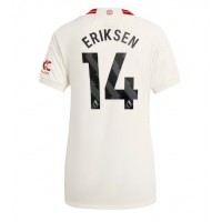 Camiseta Manchester United Christian Eriksen #14 Tercera Equipación para mujer 2023-24 manga corta